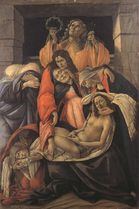 Sandro Botticelli Lament fro Christ Dead (mk36) China oil painting art